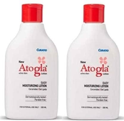 Atogla Baby Moisturizing Body Lotion 200ml (Pack of 2 *200 ml) - Price ...
