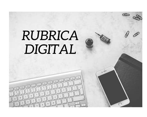 Rezultat imagine pentru Rubrica Digital Tutorial