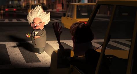 Hey, Einstein, it's a red light. Hey, I'm walking here! - Mr Peabody ...