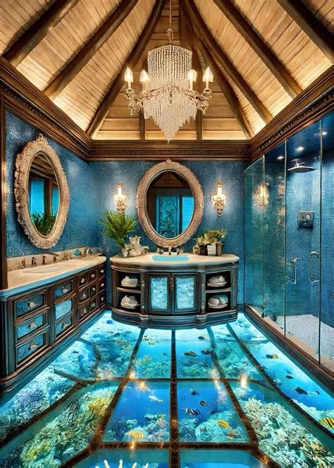 Glass-Bottom Bathroom in 2025 | Luxury bathroom, Bathroom interior ...