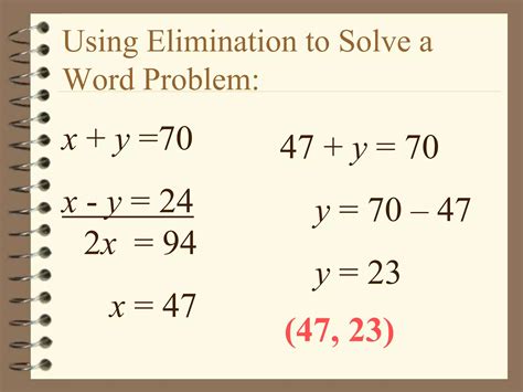 Image result for Elimination Method for Solving Systems