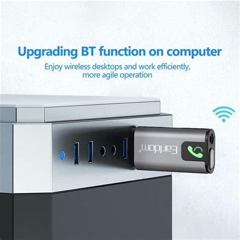 EARLDOM ET-BR12 Bluetooth 5.3 Audio Receiver AUX TF Music Playback USB ...