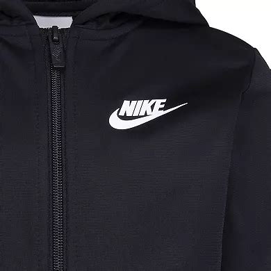 Boys 4-7 Nike Sportswear Full-Zip Patterned Pocket Hoodie & Jogger ...