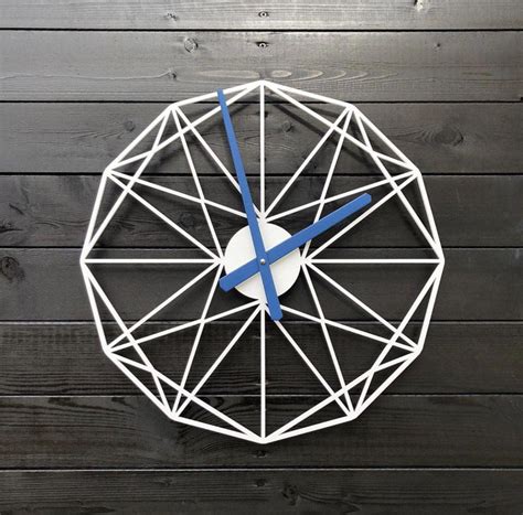 Blue Needle Analog Clock` – The MB Store