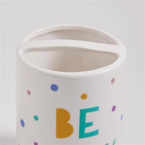 Buy Slate Happy Kids Ceramic Tooth Brush Holder from Home Centre at ...