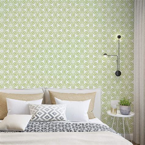 PINKIPO 2 Pack, Dance Of Flowers, Natural Wall Stencil, India | Ubuy