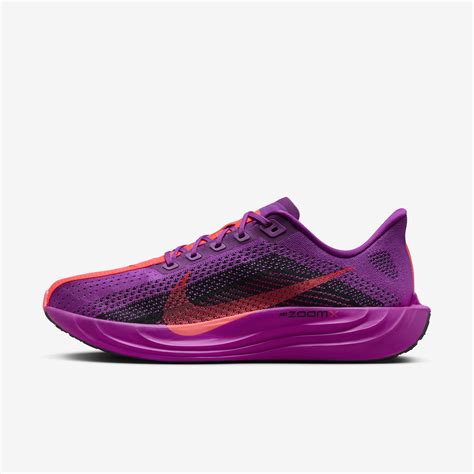 Buy Nike Pegasus Plus Men's Road Running Shoes - Vivid Purple/Black/Hot ...