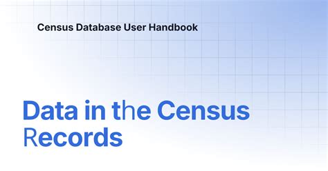 Image result for Census Records Data Example