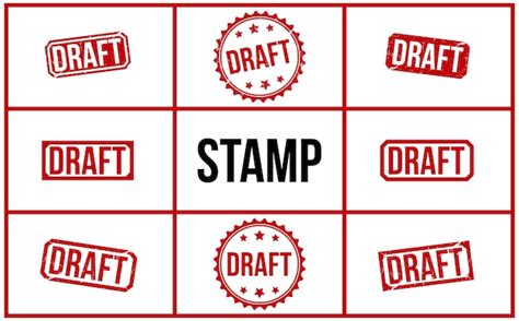 Draft Example Stamp 的图像结果