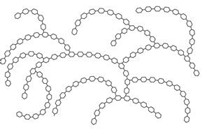 The diagram shows part of a carbohydrate molecule formed by glucose ...