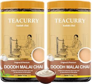 TEACURRY Doodh Malai Chai – Premium Assam Tea With 100% Pure Milk ...