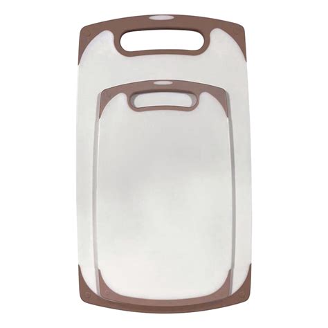 2-Piece Non-Slip Poly Cutting Board Set