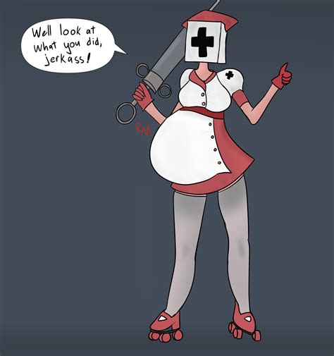 SpookyMonth2022:Reaper Nurse by RoboMama -- Fur Affinity [dot] net