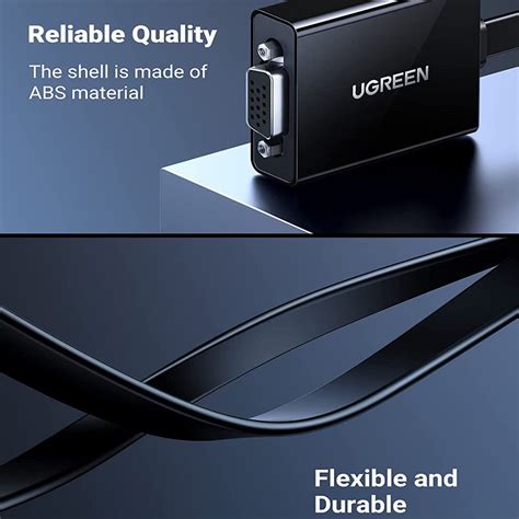 Ugreen Active HDMI to VGA Adapter Converter 40248 - tpstech.in