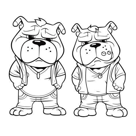 Bulldog Coloring Pages Printable [2025]