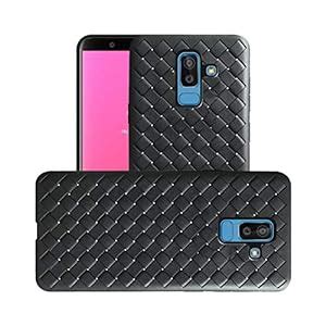 Case Creation Non Slip Shock Absorption Black Weaving Case - Matte ...