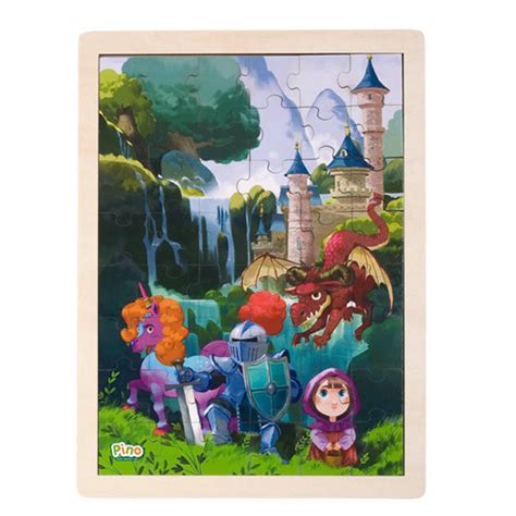 Edukativna igračka slagalica Vodopad Pino 5865UP | Volim svoj dom