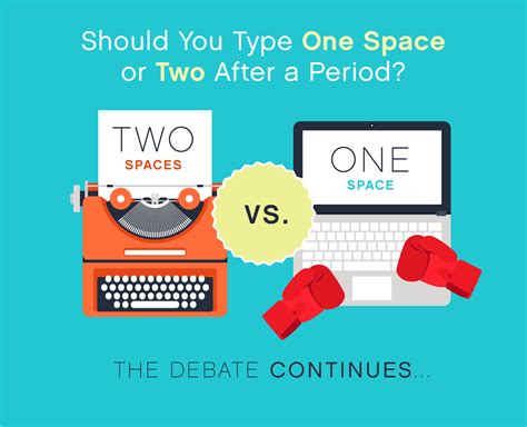 Should You Type One Space or Two After a Period? The Debate Continues ...