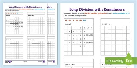 Image result for 5th Grade Math Worksheets Printable Long Division