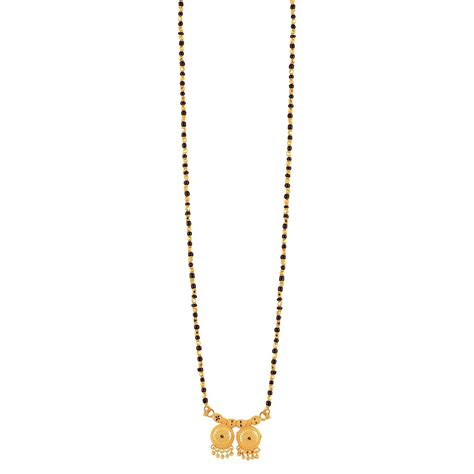 MEENAZ 2 Vati Wati Mangalsutra For Women Girls Temple South Indian ...