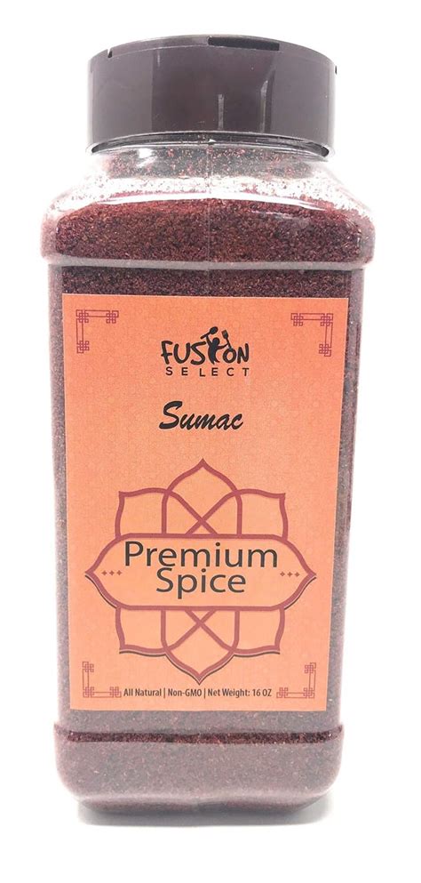 Buy 100% Pure Sumac, 100% Natural Sumac Powder | No Salt | Non-GMO ...