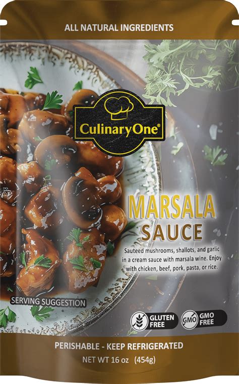 Marsala Sauce | Rich Italian Flavor | Available In Stores | CulinaryOne™