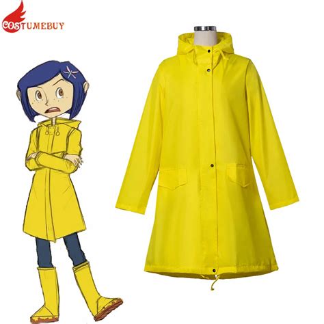 Coraline-Coraline-Jones-Cosplay-Costume-Yellow-Hooded-Coat-Coraline ...