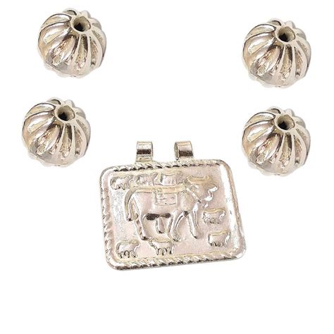 Sahiba Gems Silver/Chandi Silver Ahoi Ashtami Hoi Puja Amulet Pendant ...