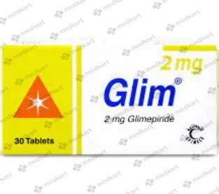 GLIM 2MG TABLET 10'S Price, Uses, Side Effects & Substitutes | Medkart
