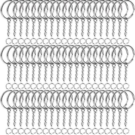 Muzztech 25mm Open Jump Ring Connector Key Case (Silver) Used for ...