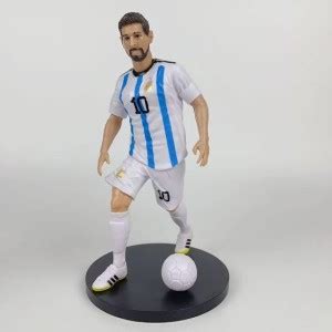 Raregets 18 cm Lionel Messi Action Figure, Argentina Soccer Star, PVC ...