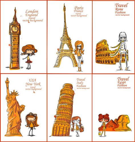 环游世界卡通 的图像结果