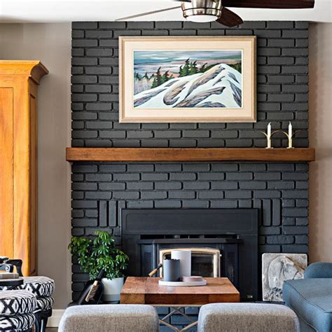 Beautiful Painted Fireplace Ideas for Your Next DIY - Curbly