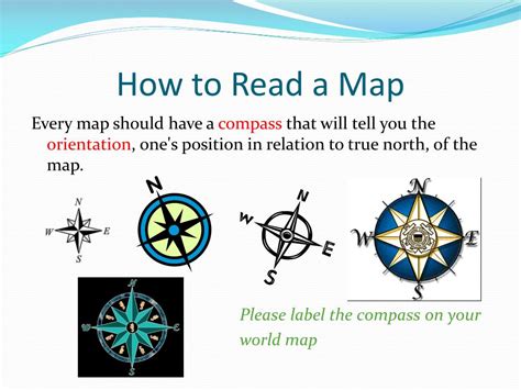 Image result for How to Read Maps Direction