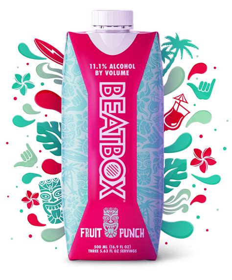 BEATBOX FRUIT PUNCH 16.9 OZ CONTAINER - Cork 'N' Bottle