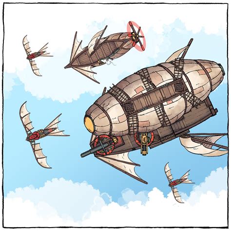 BananaDealer's Pathfinder Steampunk Airships – The Dealership ...