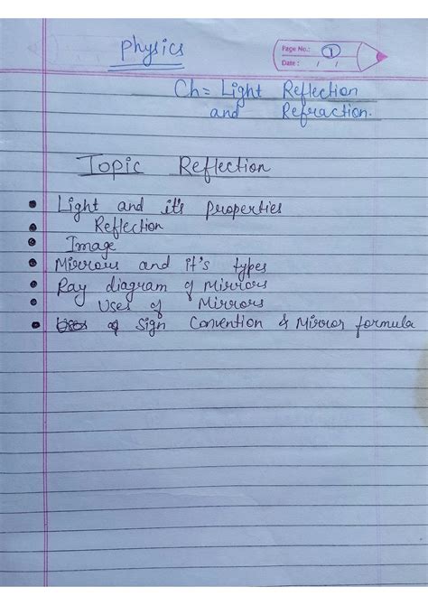 Physics Class 10 Light Notes 的图像结果