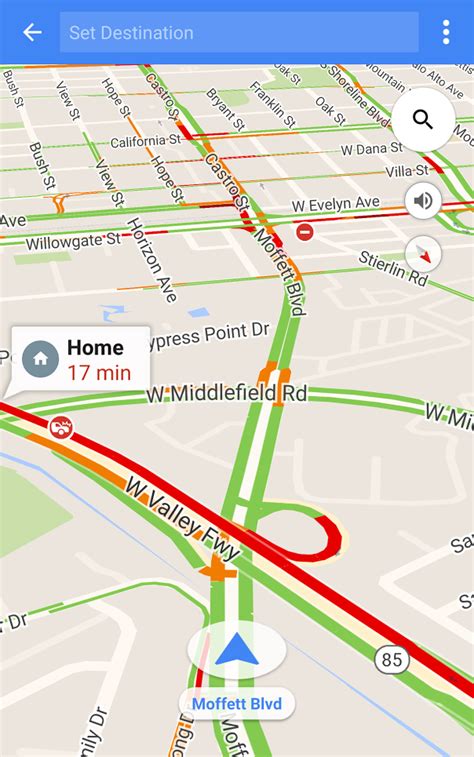 Google Maps Driving Mode 的图像结果