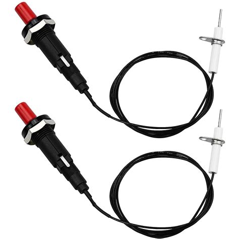 Buy Piezoelectric Igniter, 30cm Long Propane Push Button Piezo Igniter ...