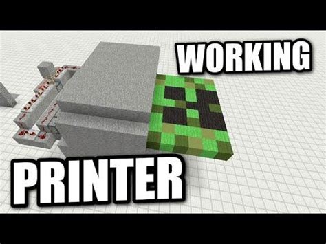 Image result for Minecraft Printer Tutorial
