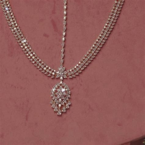 Handcrafted Gold Plated Bridal Matha Patti | Silver and CZ Diamond ...