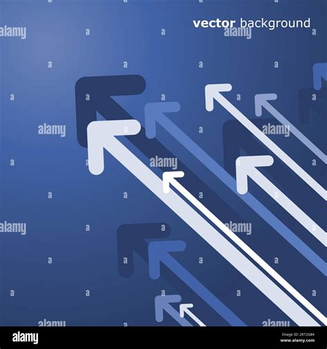 Many arrows background business growth hi-res stock photography and ...
