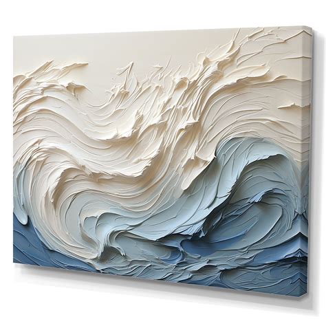 Wrapped Canvas | Acrylic wall art, Ocean wall art, Coastal wall art
