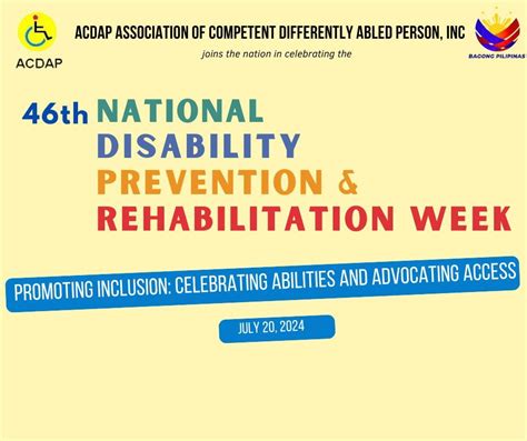 ACDAP Celebrates 46th National Disability Prevention & Rehabilitation ...