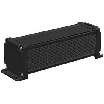 AW9-9-28NBB フランジ足付 IP68防水アルミケース AWシリーズ タカチ電機工業 ブラック/ブラック色 AW9-9-28NBB ...