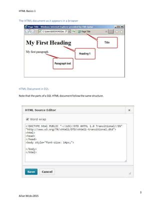 Image result for HTML Basics Part 1