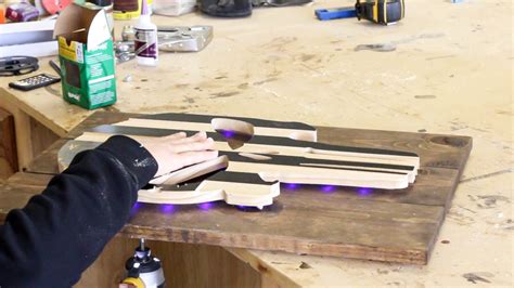 How To Make LED Backlit Wall Art - Addicted 2 DIY