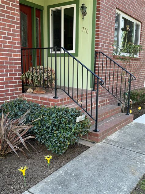 Simple Wrought Iron Handrails Outdoor Stair Railing,, 50% OFF