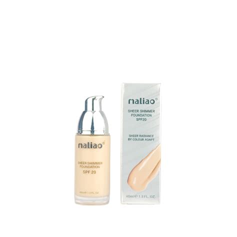 Buy Maliao Sheer Radiance Shimmer Cream Foundation SPF 20, 40ml (Shade ...