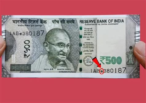 Reserve Bank Of India Clarifies Whether Banknotes With Star Symbol ...